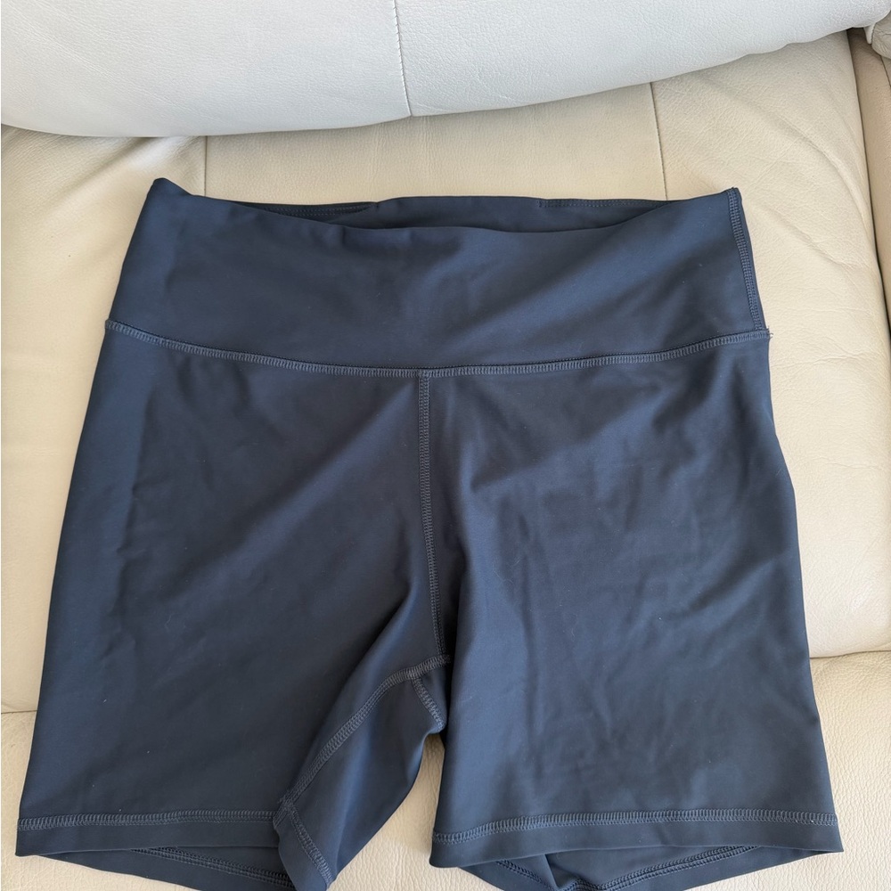 Old Navy Grey High-Rise Bike Shorts